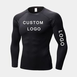 Maillot de compression personnalisé OEM entièrement sublimé, chemise de natation longue pour MMA, protection solaire - Product Image 1