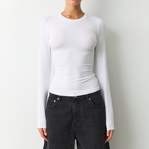 Everyday Wear Women <b>Long</b> <b>Sleeve</b> T Shirt Premium Cotton Casual <b>Top</b> Soft Comfortable Breathable Fabric Relaxed Fit Suitable - Product Image 1