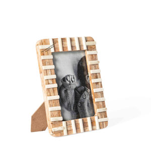 Bone Inlay Photo <b>Frame</b> with Elegant Inlay Customizable Colour & Size <b>Wall</b> Decoration By The Handmade Collection - Product Image 2