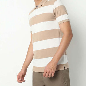Breathable 100% Cotton Latest Design Casual Wear Men <b>Polo</b> Shirt / Short Sleeve Custom Fit <b>Zip</b> <b>Up</b> <b>Polo</b> Shirts for Sale - Product Image 5
