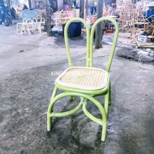Sillas Infantiles de Mimbre Hechas a Mano para Fiestas, Venta al por Mayor, Muebles Infantiles de Mimbre Natural para Eventos, Proveedor de Fábrica OEM ODM - Product Image 1