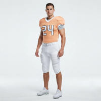 Maillots de football américain de qualité supérieure, uniformes de football pour adultes, shorts personnalisés, écologiques, 100% polyester, équipe personnalisée