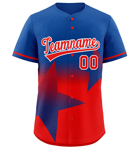 Camiseta de Béisbol Personalizada al por Mayor, Económica, con Logotipo y Nombre Impresos por Transferencia Térmica, Ropa Deportiva con Patrón Sólido, Malla Transpirable, Tallas Grandes - Product Image 2