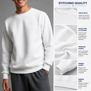 Plain <b>Pullover</b> <b>Men</b> Sweat Shirts Thick Winter Warm Sweat Shirt Custom Logo Fashion Casual Streetwear Outfit <b>men</b> custom - Product Image 6