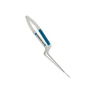 Micro-ciseaux droits à baïonnette, tranchants et à pointe arrondie, 215 mm (8,12 pouces), instrument chirurgical neurologique de précision en acier inoxydable - Product Image 3