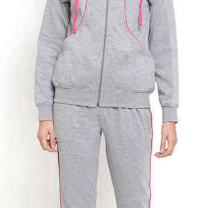 Vêtements de sport pour femmes en gros, ensemble de survêtement 320 g/m² pour marques de boutiques américaines, survêtement à marque privée pour femmes - Product Image 4
