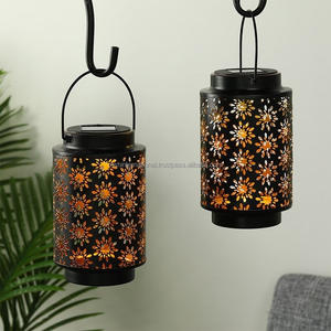 <b>Lantern</b> With Antique With Handle Christmas Candle Holder Candle <b>Lantern</b> Decoration Home Decor - Product Image 1