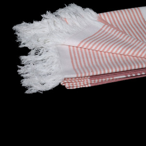 ผ้าขนหนูชายหาดฟูต้าผ้าฝ้ายคุณภาพส่งออก ลายทางย้อมเส้นด้าย ดูดซับน้ำได้ดี เหมาะสำหรับผู้ซื้อจำนวนมาก - Product Image 5