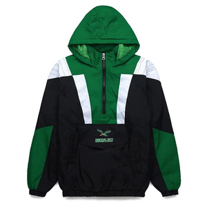 AEROSTRIDE INDUSTRIES Winter Canvas Windbreaker <b>Jackets</b> <b>Men</b> Hooded Collar Breathable Eco-Friendly <b>Linen</b> Shell Zipper Closure - Product Image 3