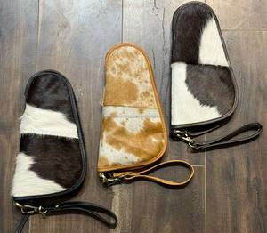 Hot Selling Cowhide <b>Gun</b> <b>Holsters</b> Inside Concealed Carry <b>Holster</b> Case Handmade 100% Genuine Leather Hand Carry Wristlet <b>Gun</b> Cover - Product Image 4
