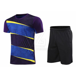 Comfortable Lightweight Breathable Polyester <b>Badminton</b> Uniform for Men-High Quality Fitness Sportswear - Product Image 3