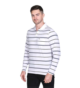 Camisas Polo Casuales de Hombre, Talla Grande, de Lujo, con Cuello Camisero, Manga Larga, Transpirables, Diseño Personalizado, Corte Ajustado, con Bolsillo - Product Image 5