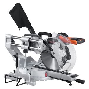 Sega a Trazione Radiale a Doppia Inclinazione con Cavo, Motore 120V 15 Amp, Lama da 12 Pollici, 60 Denti, LED, Allineamento di Precisione - Product Image 4