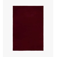 Einfarbiger Burgunderroter Wollteppich Moderner Handgetufteter Teppich Premium-Qualität Teppichboden Wohnzimmer Schlafzimmer Weicher Bodenbelag Wohndekor