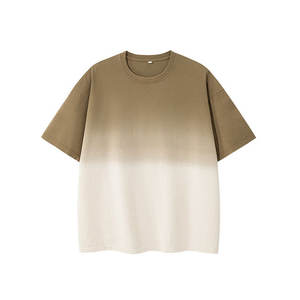 Camiseta Lisa Casual Unisex de Poliéster/Algodón Transpirable y Ecológica con Logotipo Personalizado, Venta al Por Mayor, Impresión OEM ODM - Product Image 1