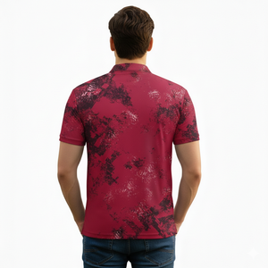 เสื้อโปโลคุณภาพสูงสั่งทำพิเศษสำหรับฤดูร้อน เสื้อโปโลผู้ชายลำลอง โพลีเอสเตอร์ 100% สำหรับผู้ใหญ่ - Product Image 2