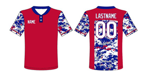Conjunto de Pantalones y Camiseta de Softbol Sublimados al por Mayor con Dos Botones, Ropa Deportiva para Equipos, Conjunto de Uniforme de Béisbol Sublimado - Product Image 5