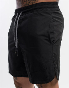 Custom logo Blank Plain 5 Inch Jogger Casual WorkOut <b>Men</b> Gym Activewear Polyester Knitted <b>Quick</b> <b>Dry</b> <b>Shorts</b> for <b>Men</b> Women Summer - Product Image 5