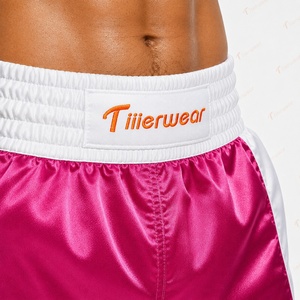 กางเกงชกมวย Performance Boxing Fight Trunks 195 GSM โพลีเอสเตอร์/ไนลอน ยืดหยุ่นสูง ระบายอากาศได้ดี แห้งเร็ว น้ำหนักเบา เหมาะสำหรับการฝึกซ้อมต่อสู้ 男女兼用 - Product Image 6