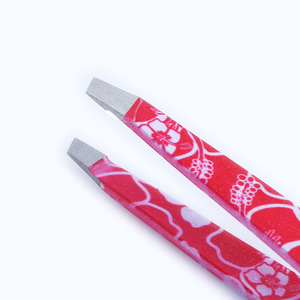 Pinzas Profesionales de Acero Inoxidable para Cejas, Venta al por Mayor, Marca Privada, Alta Precisión, Punta Inclinada, Pinzas para Extensión de Pestañas - Product Image 6