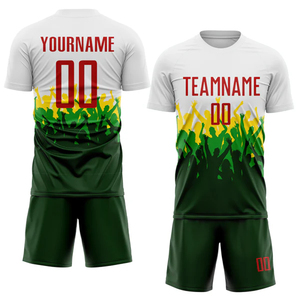 Uniforme de Fútbol con Estampado Digital para Hombre, Conjunto con Nombre y Número, Proveedor de Pedidos al por Mayor Personalizados OEM - Product Image 1