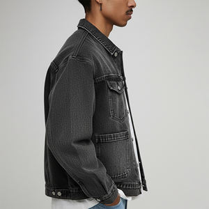 Chaqueta Vaquera Vintage de Primera Calidad Personalizada para Hombre, Ropa de Calle de Invierno, Botones Frontales, Bolsillos, Forro de Lana y Algodón - Product Image 6