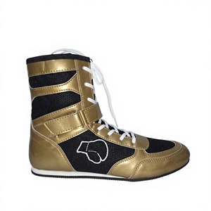 Chaussures de boxe légères pour hommes et femmes, semelle en caoutchouc respirante, adaptées à l'entraînement, au sparring et aux compétitions de boxe. - Product Image 3