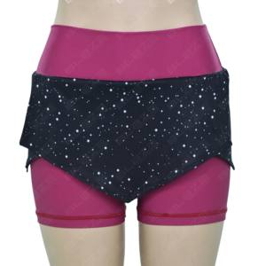 Shorts Deportivos de Dos Capas para Mujer, Cintura Alta, para Gimnasio, Yoga, Correr, Entrenamiento, con Bolsillos Laterales, Venta al Por Mayor - Product Image 3