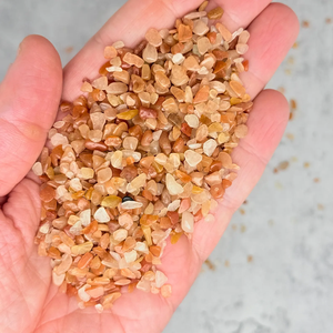 หินอเวนเจอรีนสีส้มแบบชิป หินดิบธรรมชาติ ขายส่ง - Product Image 2