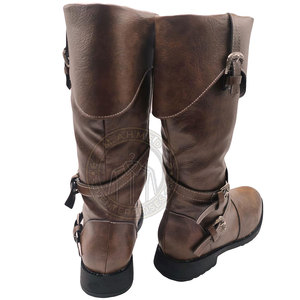 Botas Medievales Tradicionales Premium con Sensación de Cuero Suave, Diseño de Suela Resistente, Ecológicas y Ligeras, Personalizables - Product Image 3