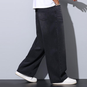 Nouveau Jean en Denim Unisexe de Haute Qualité, Coupe Décontractée Oversize, Taille Mi-Haute, Style Crayon, Hiver, Délavé, 100% Coton Écologique - Product Image 3