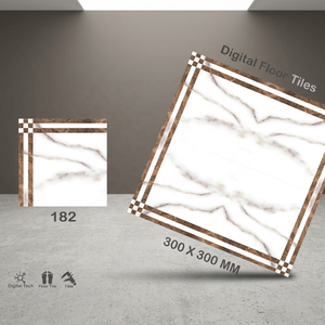 Vistaar กระเบื้องเคลือบเงาแบบดิจิทัล12X12สำหรับอาคารพาณิชย์ดีไซน์โมร็อกโก - Product Image 4