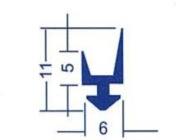 Perfil de sellado de caucho TPE TPV negro de alta calidad de Singapur, varios tipos y tamaños, para ventanas con marco de aluminio - Product Image 4