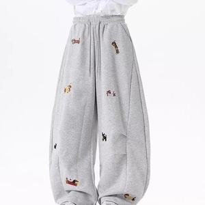 Pantalones Deportivos Casuales para Mujer, Estilo Vintage, Primavera 2026, 100% Algodón, Tela French Terry, Cintura Elástica, Transpirables y Ecológicos - Product Image 4