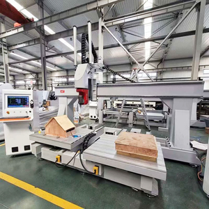 Centro de mecanizado de enrutador CNC de 5 ejes de alta calidad Máquina de grabado de carpintería 3D a la venta - Product Image 4