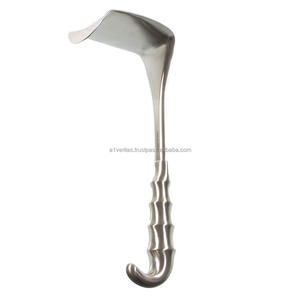 เครื่องมือผ่าตัดแบบใช้มือยี่ห้อ A-1 VERITAS รุ่น Kellye ขนาด 25 ซม. ทำจากสแตนเลสสตีล ใช้ซ้ำได้ ผิวสัมผัสแบบด้าน |   คุณภาพระดับพรีเมียม ISO - Product Image 2