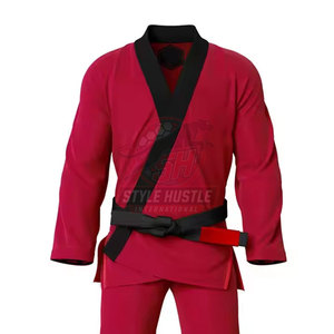 Servicio OEM, Venta al por Mayor de Trajes de Jiu Jitsu de Manga Larga de Algodón, Trajes de Artes Marciales de Jiu Jitsu - Product Image 5