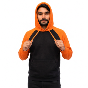 Sudaderas personalizadas de marca privada para hombre, sudaderas de algodón con logo bordado, sudaderas personalizadas de marca minorista para marcas estadounidenses - Product Image 3
