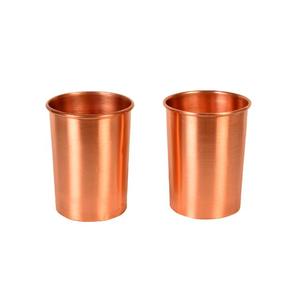 Vaso de Agua de Cobre Puro de Doble Pared de Primera Calidad con Acabado Liso para Hidratación Diaria y Vida Saludable, Compre Directamente del Proveedor - Product Image 2