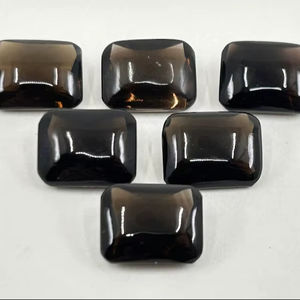 Lote de 20 Piezas de Cuarzo Ahumado, Forma de Cojín, Piedras Preciosas Sueltas, 10x8mm, Calibradas, para Joyería - Product Image 1