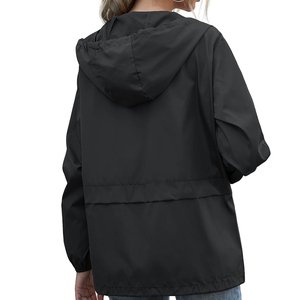 Wholesale Custom Color Outdoor Waterproof <b>Canvas</b> Hooded Windbreaker <b>Jacket</b> for <b>Men</b> Front Logo Most Selling - Product Image 2