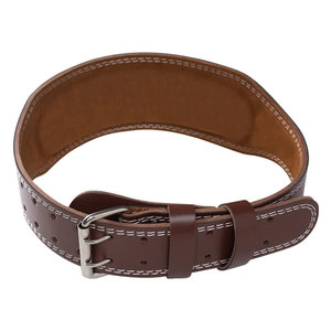 Genuine Leather <b>Weight</b> Lifting Belt for Men Gym Powerlifting Belt Lumbar Back Support Strength <b>Training</b> Equipment Cowhide Belt - Product Image 3