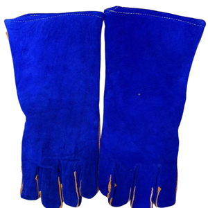 Gants de soudage en cuir et coton personnalisés haute performance, avec protection complète du pouce, pour hommes et femmes, utilisation TIG, protection contre les éclaboussures de métal fondu - Product Image 6