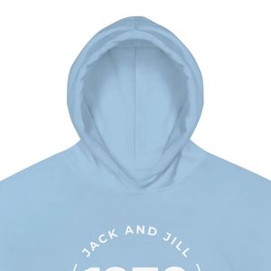Sudadera con Capucha Unisex Jack and Jill, Informal, de Felpa Suave, con Logotipo Personalizado, Manga Larga, Cómoda, Estilo Urbano - Product Image 3