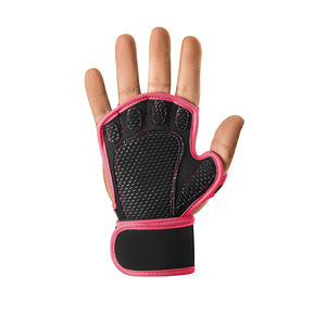 Gants de musculation imperméables antidérapants à demi-doigts, protection de la paume, en polyester, unisexes, pour la gym et les sports - Product Image 5