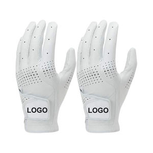 Guantes de Golf de Piel de Cabretta para Mano Izquierda, Suaves, Perforados, Ligeros, Transpirables, con Cierre de Gancho y Bucle, Unisex, Deportivos - Product Image 2