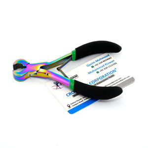 Ready Inventory Hair Extension Tools Keratin Bond <b>Cutter</b> Plier Rose Gold Color with Double Spring Removal of Hair Extensions - Product Image 5