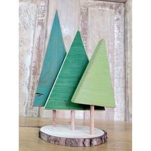 Vajilla y Decoración Navideña Artesanal de Madera y MDF para Fiestas Navideñas - Product Image 1