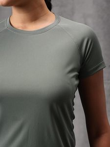 Camiseta de Mujer Ligera, con Diseño Ajustado y Manga Corta, para Uso Diario y Deportivo, Confeccionada con Tela Suave y Transpirable - Product Image 2