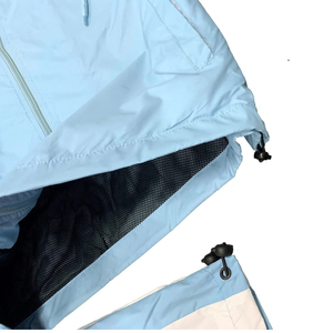 Lightweight <b>Zip</b> <b>Up</b> <b>Jacket</b> With Matching Pants Elastic Waistband On Bottom Two Side Pockets Windbreaker Tracksuit - Product Image 3